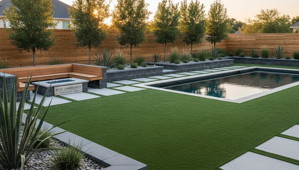 Landscape maintenance crew serving Austin, TX with professional residential and commercial landscaping services